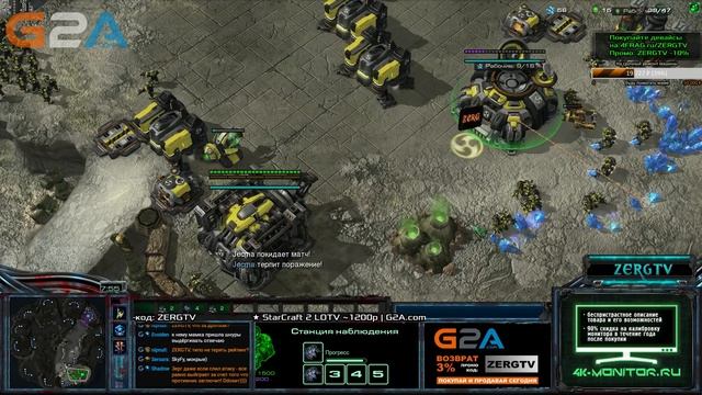 Только МАРИКИ против всех | StarCraft 2 c ZERGTV смотреть онлайн