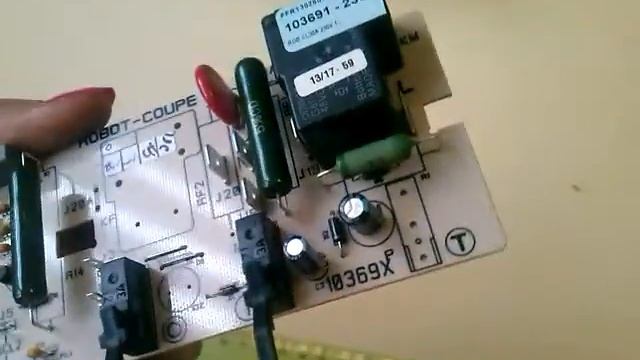 Плата 103691, 230V для Robot Coupe CL30A смотреть онлайн