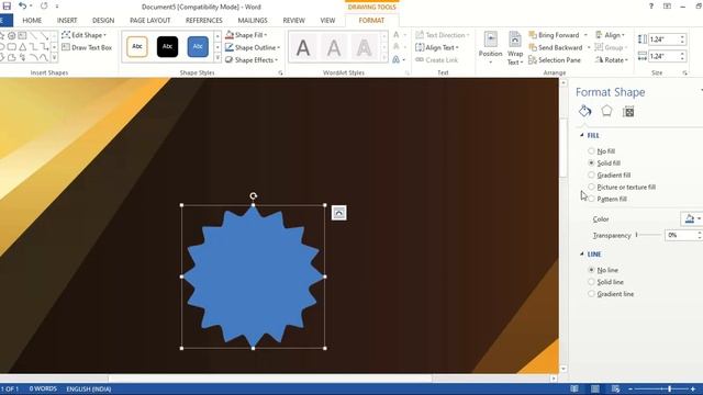 Microsoft Word certificate design | How to create certificate in ms Word 2007 or 2010 смотреть онлайн
