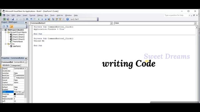 Excel VBA Open Excel With userform смотреть онлайн