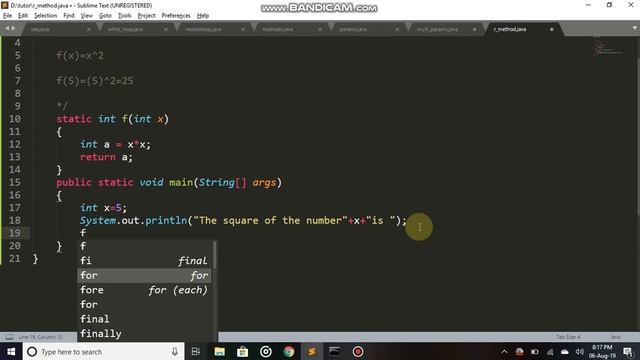 13) Methods in Java (Having Return Value) смотреть онлайн