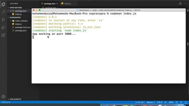 15 Node js Developer Express js смотреть онлайн