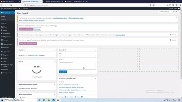 AhaShop WordPress Fashion Woocommerce Theme Installation смотреть онлайн