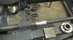 #46 Самодельный трактор.УКОРАЧИВАНИЕ МОСТОВ ВАЗ от А до Я.