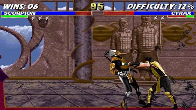 (MUGEN) Ultimate Mortal Kombat Trilogy (MK2 Scorpion) смотреть онлайн