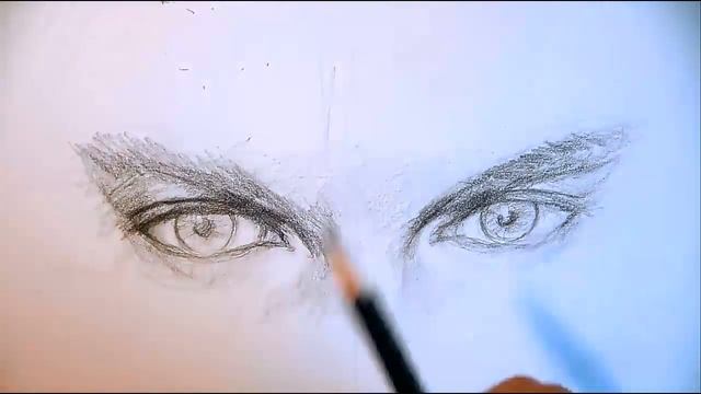 How to draw eyes смотреть онлайн