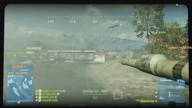 Battlefield 3 - Clan War [2eZy] vs [tOp] смотреть онлайн