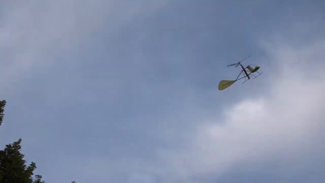 "Цикада-2" и "СТИЛЕТ-1" Резиномоторные вертолеты свободного полета смотреть онлайн