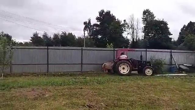 Выравнивание участка планировщиком, Щелковский район Московская область смотреть онлайн