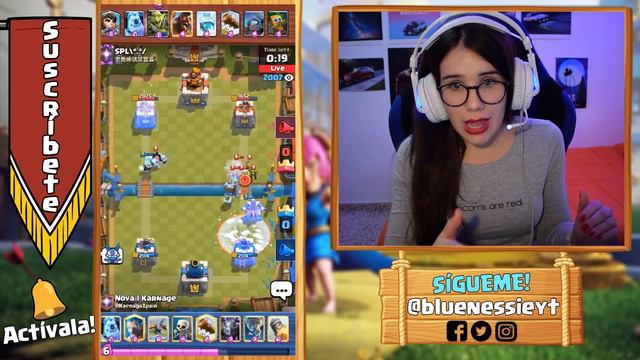 😱¡ASÍ LLEGÓ AL TOP 1 MUNDIAL +117 VICTORIAS! | Clash Royale | Blue Nessie смотреть онлайн