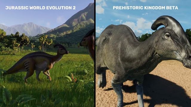 Prehistoric Kingdom BETA vs Jurassic World Evolution 2 - Dino Comparison [4K] смотреть онлайн