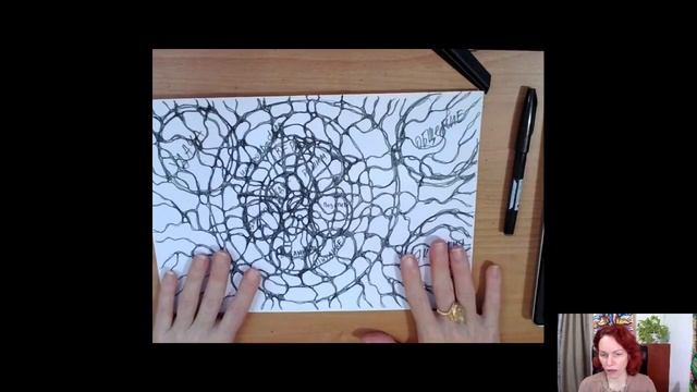 Нейрографика. Мастер-Класс с Татьяной Ю. Защита смотреть онлайн