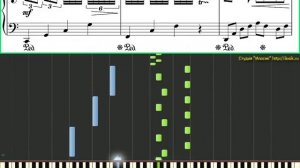 Таривердиев - Снег над Ленинградом (Ноты и Видеоурок для фортепиано) (piano tutorial)