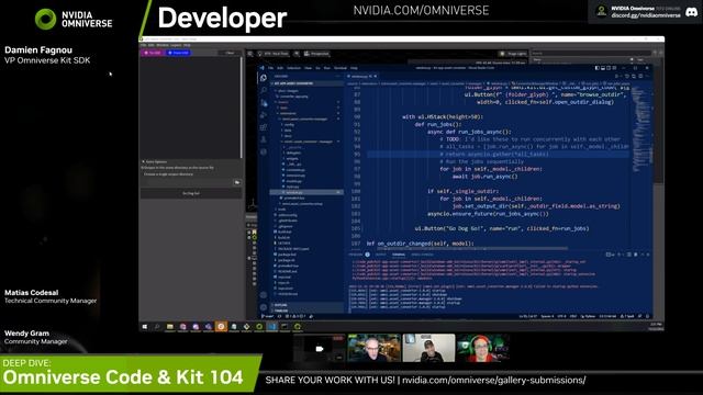 Deep Dive: Omniverse Code 2022.3 & Kit 104 | Omniverse Community Stream смотреть онлайн
