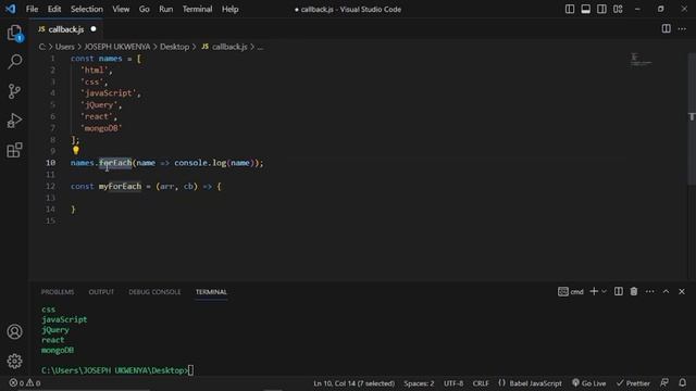 What is a callback function - Explained in less than 5mins смотреть онлайн