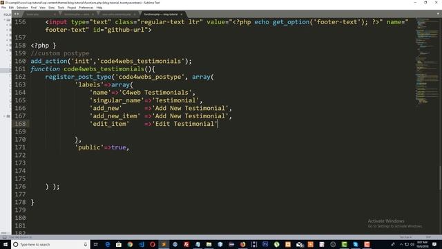 WordPress Theme Development - Part 21 : How to create Custom Post type - Part 2 смотреть онлайн