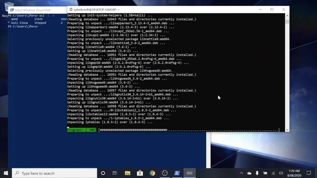 How to install Kali on windows 10 using WSL 2 & GUI setup смотреть онлайн