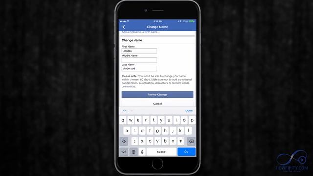 How to Change Your Name on Facebook Mobile App смотреть онлайн