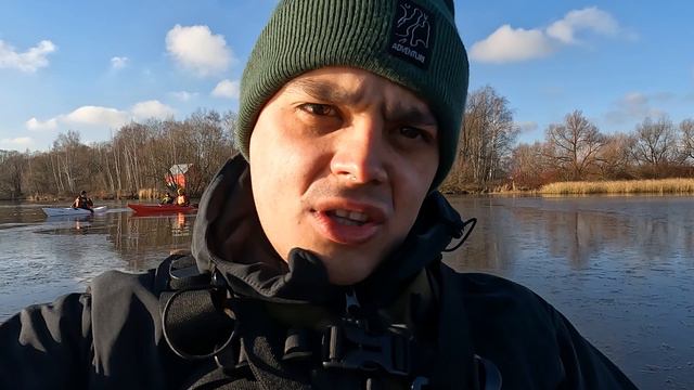 На каяках через льды | Зимний каякинг смотреть онлайн