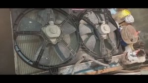 Замена радиатора Nissan Bluebird Sylphy