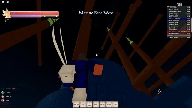 Marines vs Pirates in Roblox One Piece... смотреть онлайн