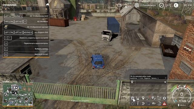 Скрипты «Courseplay» и «AutoDrive». Запись маршрутов и привязка новых маршрутов к старым. смотреть онлайн