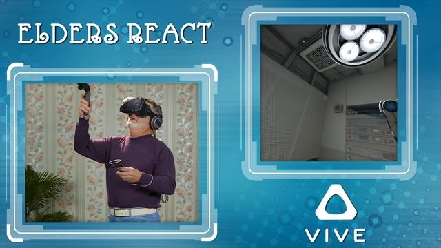ELDERS REACT TO HTC VIVE (VR) (BONUS #85) смотреть онлайн