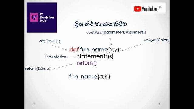 Local Variable & Global Variable and Functions-A/L ICT Python Programming Lesson-4 (සිංහලෙන්) смотреть онлайн