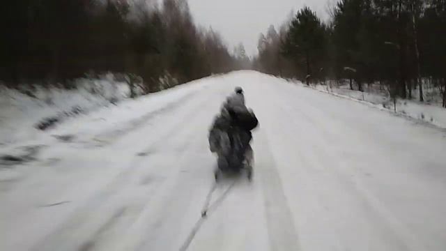 Сани привязаные к машине смотреть онлайн