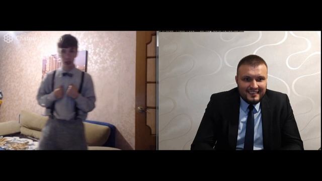 Поймал ботаника в чат рулетке!Но не взял его на работу. Прикол смотреть онлайн