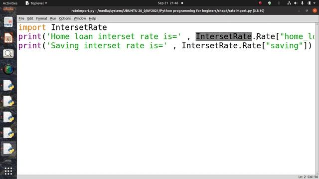 Python module variable example смотреть онлайн