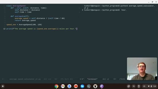 Average Speed Calculator (Unit Rate Example) in Python смотреть онлайн