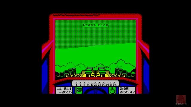 Stunt Car Racer - REVISITED on the ZX Spectrum 128K !! with Commentary смотреть онлайн
