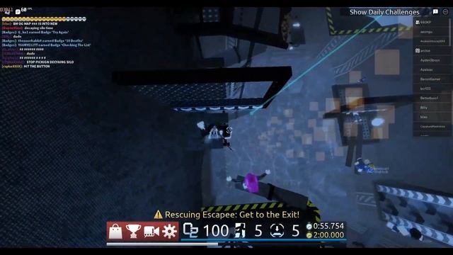[PATCHED] All 7 NEW Shortcuts On Decaying Silo (Monthly Highlight - Crazy) - Flood Escape 2 - Roblo