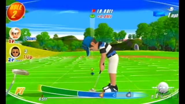 We Love Golf! Nintendo Wii Gameplay - 2 Player Putting смотреть онлайн