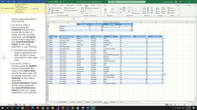 Excel Module 6 Sam Project 1 a смотреть онлайн