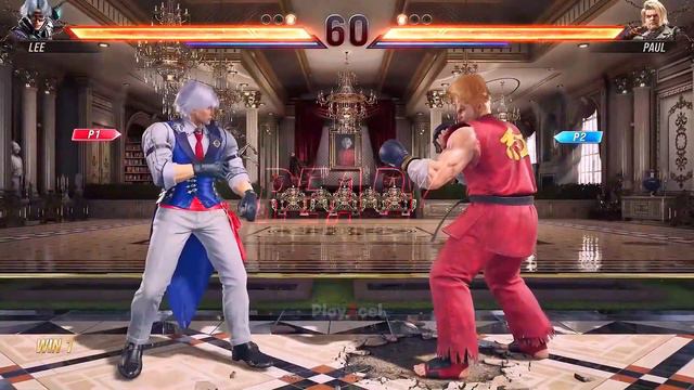 Tekken 8 - Lee vs Paul Epic Fight gameplay смотреть онлайн