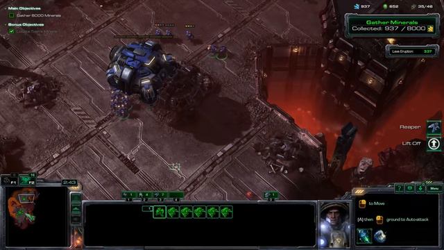 StarCraft 2 Mission The Devil's Playground cutscenes & dialog included смотреть онлайн