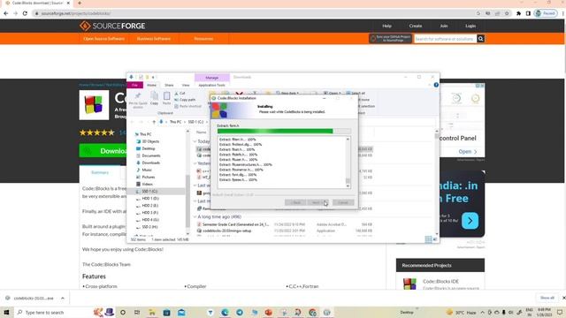 CodeBlocks IDE download and installation for C and C++ |Best IDE for coding |#codeblock #c++ смотреть онлайн