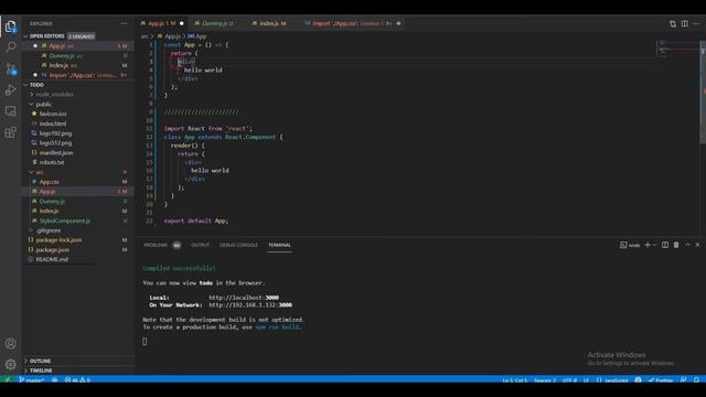 React JS | Function and Class based components and its difference | Why and which we have to use #6 смотреть онлайн