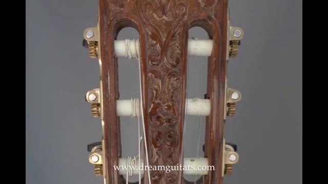 1968 Francisco Barba Flamenco Cypress/Spruce Engraved Headplate at Dream Guitars смотреть онлайн