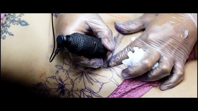 MODEL CANTIK MAMA MUDA / flower tattoo on feminine /mandala tattoo смотреть онлайн