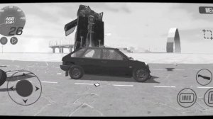 Авария Виктора Цоя в «ВАЗ Краш Тест Симулятор 2»