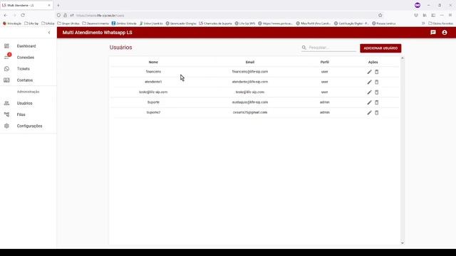 Webchat Whastapp Multi Atendente e Multi Conexões! - LIFE SIP смотреть онлайн