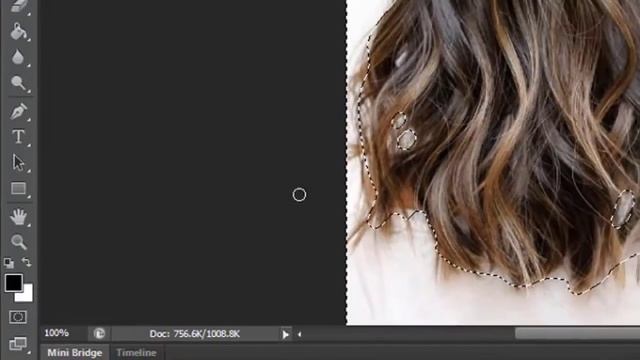 How to Change Hair Color in Photoshop | THE EASIEST WAY!! смотреть онлайн
