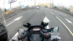 утренние покатухи на Suzuki skywave 650