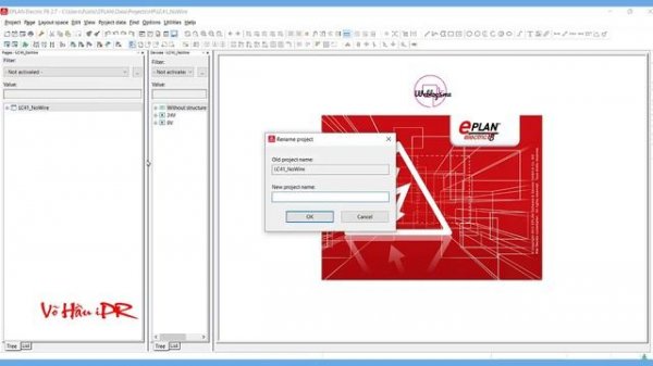 #05 [EPlan Electric] [How to backup and restore project] Import and export from a file