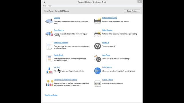 Canon G3411, G2410 ... خيارات الوصول الى صيانة طابعات الكانون смотреть онлайн