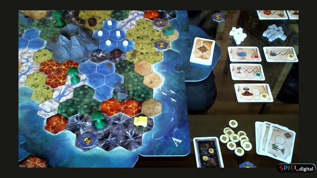 Tobago: Volcano — game preview at SPIEL.digital 2020 смотреть онлайн