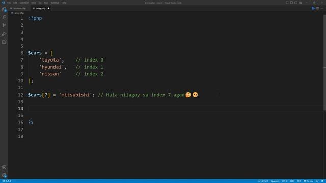 04 Arrays | PHP 8 Beginners Tutorial | Tagalog смотреть онлайн